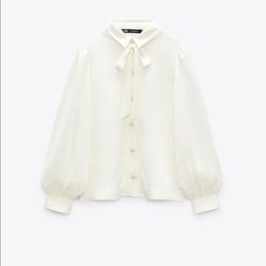 Zara Satin Blouse